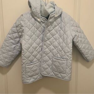 Child of Mine Light Blue Quilted Blanket